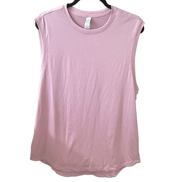 90 Degree by Reflex Men's Pink Sleeveless Muscle Tank Top Size L - Picture 2 of 7